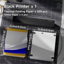 Printer Tanpa Tinta Portabel ORICO-A4, Cetak Hitam Putih, Tidak Membutuhkan Tinta, Terhubung ke Smartphone untuk Mencetak, Mendukung Kertas Termal 210-216mm, Baterai Terintegrasi, Kecepatan Cetak Cepat, Cocok untuk Penggunaan di Rumah, Kantor, dan Luar Ruangan, Ringan dan Portabel - MultiWarna - View 15