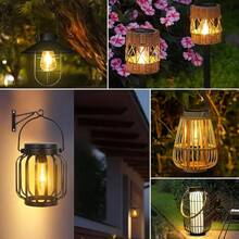 1/2pcs Solar Powered Replacement Light Head, Suitable For Outdoor Garden, Automatic Switch, Charges By Day, Compatible With Hanging Lamp/Street Light/Table Lamp Accessories - Large Replacement Light Bulb - View 6