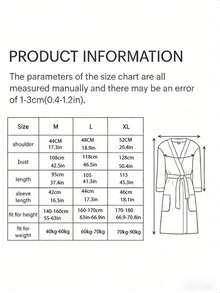 Haus Hana Jubah Mandi Waffle, Menyerap Keringat, Cepat Kering, Unisex, Cocok untuk Musim Semi/Panas, Homestay, Hotel, SPA, Potongan Longgar, Berbagai Warna, Desain Minimalis, Perlengkapan Kamar Mandi & Rumah, Kembali ke Sekolah - MultiWarna - View 11