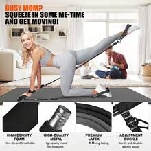 1 Set Multifunctional Pilates Bar, 3-In-1, Unisex Home Strength Training, Arm And Leg Shaping Resistance Bar, Fitness Set, Gym Club Sports Equipment - Multicolor - View 11