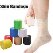 Sports Protective Tape Support Tape Cushioning Film Foam Base Design Breathable Easy Tear No Residue (7cm*10m) - Multicolor - View 8