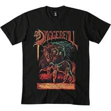 Lokale Lager,Marque,Daggerfall T-Shirt Man's Fashion Cotton Black Clothes XXL - 黑色 - 查看 5
