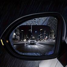 6pcs Waterproof Anti-Fog Rearview Mirror PVC Film - Clear Vision, Suitable For Car Interior Rearview Mirror, Car Side Mirror, Rainproof Durable, High Definition High Transparency Anti-Glare Anti-Scratch, Perfect Enhancement Of Vehicle Appearance - Multicolor - View 6