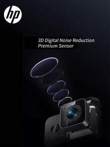 HP High Definition Dash Cam, 2K Resolution, 3-Inch LCD Color Screen, Voice Control & Parking Monitoring, Supports Up To 128GB Storage, Full Protection For Driving - Black - View 4