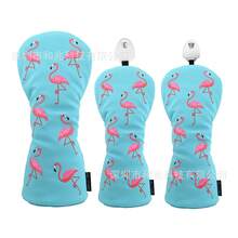 Flamingo Golf Wood Head Cover, Driver & Fairway Wood Headcover, PU Waterproof Golf Club Head Cover - Chicken Drumstick, Single - View 11