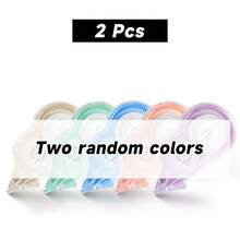 Juego de 5 piezas de cinta correctora de gran capacidad y colores brillantes, suave y sin manchas, adecuado para la escuela, la oficina y el hogar, esencial para estudiantes y maestros en la vuelta a la escuela - Multicolor - Ver 11