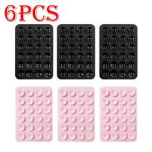 6pcs/5pcs/4pcs/3pcs Silicone Grip Phone Suction Cup Holder Set, Compatible With All Phones: Adhesive Phone Grip For Selfie And Video, Suitable For Shower And Wall Mount, Gift For Friends, Halloween Gift - Multicolor - View 72