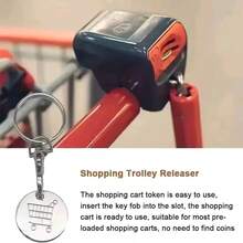 1/2/3/4/5/6 Buah Gantungan Kunci Keranjang Belanja Stainless Steel, Hiasan Ransel yang Indah, Gantungan Kunci Unik, Gaya Minimalis Klasik dan Modis, Cocok untuk Pemakaian Sehari-hari Pria dan Wanita - Beraneka warna - View 5