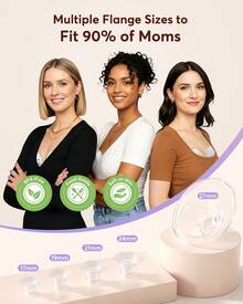 This Quiet, Hands-Free Electric Breast Pump Is Leak-Proof And Backflow-Proof. It Is Freestanding, Easy To Transport, And Offers 4 Modes And 12 Adjustable Suction Levels. - Light Grey - View 10