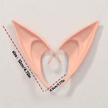 Halloween Realistic Latex Elf Ears Cosplay Prop Party Costume Vampire Fangs Anime Accessory - White - View 10