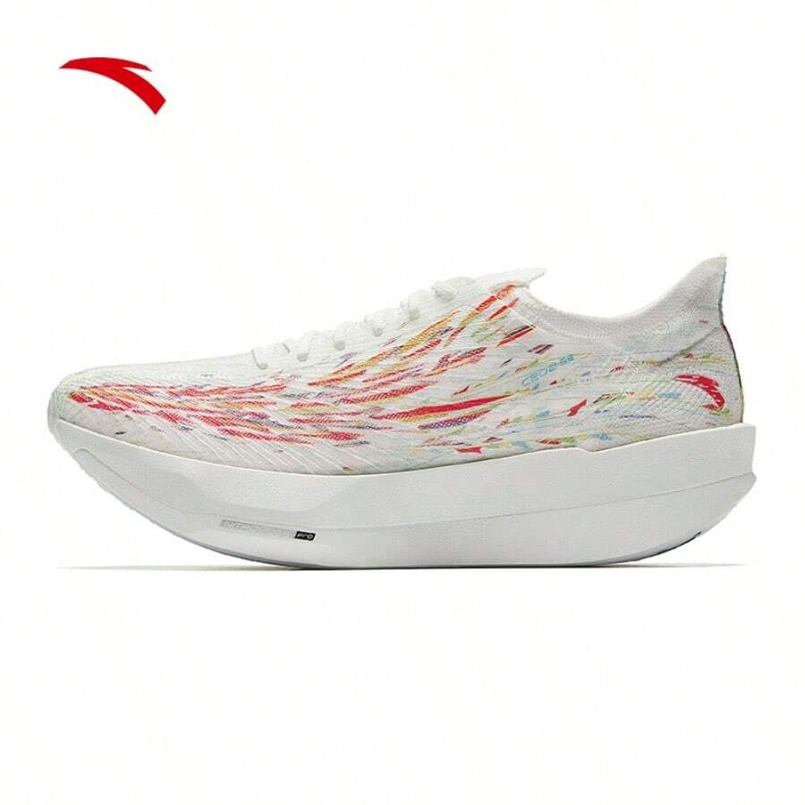 [Beker Style]Zapatillas de correr profesionales Anta C202 G9 para maratón y carreras para hombres, transpirables - Blanco-1 - Ver 1