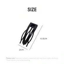 10pcs Hidden Three-Prong Snap Hair Clips, Crown Fluffy Root Lift Hair Clips, Bangs And Loose Hair Side Clips - Multicolor - View 3