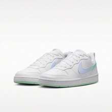Nike Court Borough Comfortable Versatile GS Low-Top Sneakers White - White - View 4