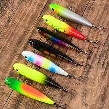 Lure Pencil Micro Zig-Zag Dog Floating Minnow Surface Water Lure For Stream Fishing Amur River White Fish And Crucian Carp - Multicolor - View 4