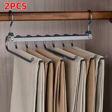 Giá treo quần gấp xoay 6 trong 1 - Móc treo quần đa năng tiết kiệm không gian, thiết kế chống trượt, phù hợp cho khách sạn, nhà ở và du lịch - Bền, nhỏ gọn, dễ sử dụng. - Nhiều màu - Xem 22