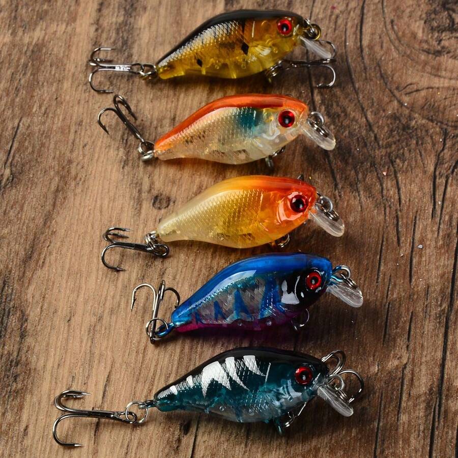 Umpan Pancing Batu Minnow 4cm/4g Umpan Keras Bionik Klasik - MultiWarna - View 1