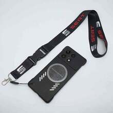 Fashion Neck Strap Lanyard Key Cell Phone Work ID Card Hanging Rope Nylon For Seat Leon Mk3 Mk2 Mk1 Ibiza 6j Accessories - A - View 2