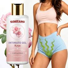 SUMIFANG 100ML Soin quotidien à la rose, doux et respectueux de la peau, soulage l'humidité et la sensation collante causées par une assise prolongée, conserve le parfum délicat de la rose, garde la peau fraîche et confortable pendant une longue période - 100 ml - Voir 2