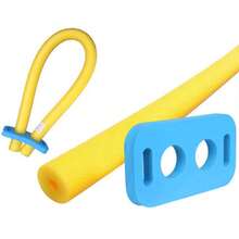 Blue Solid Sponge Foam Float Stick Anti Drowning Swimming Training Pool Float Noodle For Kids Adults - A - View 8