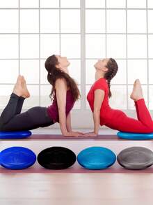 Balance Pad Available In Multiple Colors, Equipped With Raised Massage Nodules, Anti-Slip And Flexible. It Helps Train Core Balance, Relieve Foot Fatigue, And Suits Office Use, Fitness Training And Rehabilitation Therapy. - Multicolor - View 7