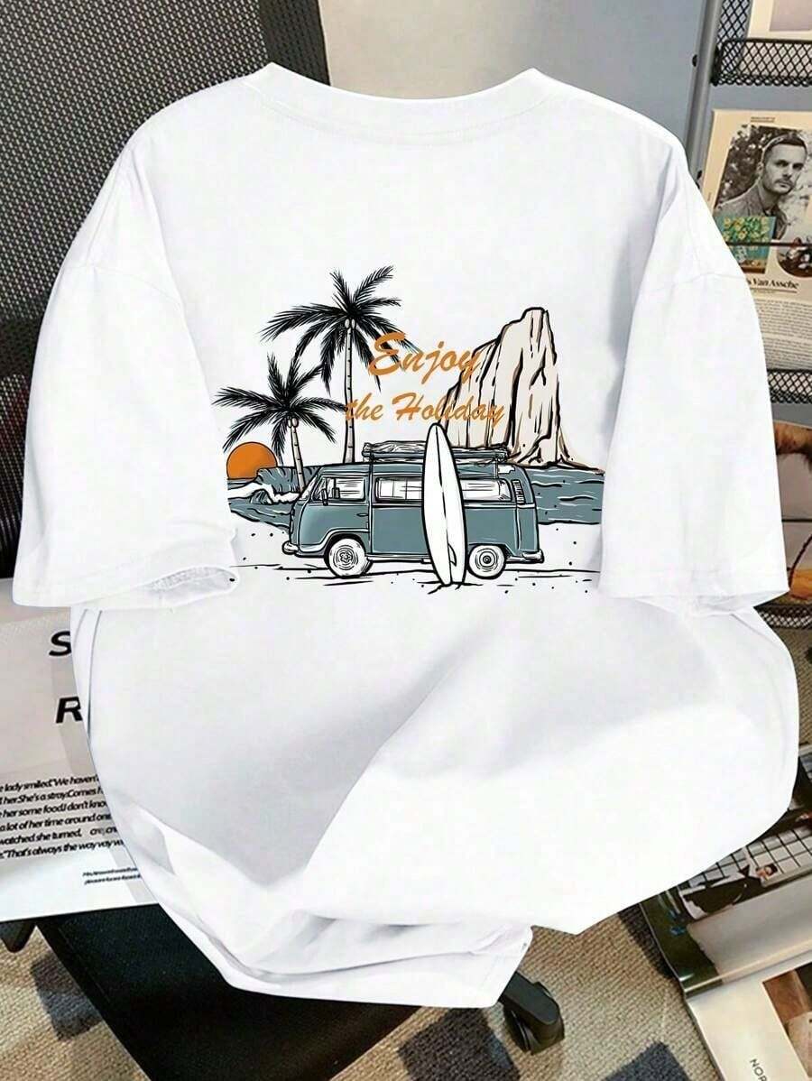Women T-Shirts - 白色 - 查看 1