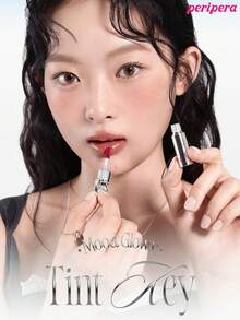 Peripera 2.4 G MOOD GLOWY TINT KEY 化妝品吊飾液體唇彩棒,豐盈果凍光澤透亮亮澤,不乾澀長效持色唇釉鑰匙圈,可穿戴美妝配件,可用作包包掛飾,K-Beauty - 05 Nude Area - 查看 12