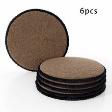 2pcs/4pcs/6pcs Chair Seat Cushions, Foam Chair Pads, Suitable For Indoor Dining Room And Living Room Chairs, Office Chairs, Non-Slip Design, Durable Fabric, Comfortable For Home - Khaki - View 12