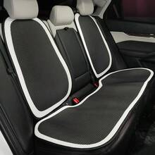 1件冰絲汽車座椅墊，汽車內飾墊，夏季涼爽透氣座椅套，防滑通用汽車座椅套，防滑透氣汽車座椅保護墊，適用於大多數汽車、SUV，四季舒適汽車內飾配件 - 彩色 - 查看 7