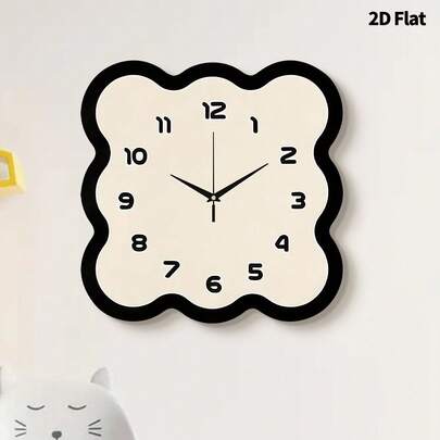 1 chiếc đồng hồ treo tường trang trí hình bánh quy sáng tạo 12/16 inch, máy quartz siêu yên tĩnh không tiếng tích tắc, phù hợp trang trí phòng khách, phòng ngủ, văn phòng, nhà bếp, tiệm bánh và quán cà phê, quà tặng trang trí hoàn hảo cho bạn bè và gia đình, dùng trang trí phòng, phòng ngủ, ký túc xá, trang trí tựu trường, quà bất ngờ cho trường học, trang trí nhà cửa và đồ dùng học tập