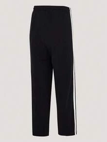 Adidas Men's 3ST KNIT PANT Sports Knit Pants KU5387 - Black - View 3