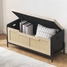 Storage Benches - Black - View 4