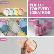 3KG/1.2KG/600g Perfect Cast Mold Casting Powder, Resin Gypsum Craft Powder, Fast-Curing Plaster, Water-Based Material For DIY Sculptures, Jewelry Making, Crafts & Models. - Plaster - View 4