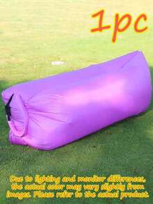 5/3/1pc Outdoor Inflatable Lounge Chair, Portable Inflatable Sofa, Pump-Free Inflatable Bed, Quick-Inflate Inflatable Sofa, Single Rectangular Lounge Chair, Lightweight Foldable Inflatable Sofa, Suitable For Camping, Hiking, Outdoor - Multiple Styles - View 8