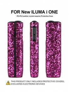 1PC For IQOS New ILUMA I ONE Protective Case PU Leather Surface Crystal Glitter Rhinestone Women Exclusive Fashion Protective Cover Multiple Color Options Anti-Slip Anti-Fingerprint Precise Hole Design Does Not Affect Daily Use Easy Installation Portable Effective Prevention Of Daily Scratches Collisions Anti-Drop Thin Fit Portable Storage Box Unisex Couple Style Simple Versatile Fashion Leather Case - New ILUMA I ONE Diamond - View 13