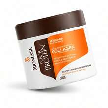 Shampoo e Condicionador Collagen Argan 1Litro -  Máscara Hidratação Intensiva Power Protein 500g - Shampoo + Condicionador - Visão 4