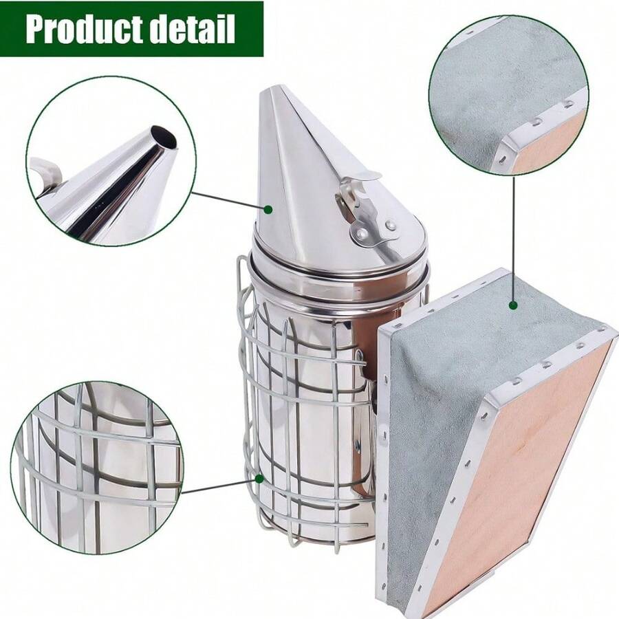 Beekeeping Tools Stainless Steel Large Heat Shield Beekeeping Apiary Beekeeper - View 1