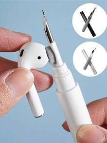 Portable 3-In-1 Wireless Earphone Cleaning Kit, Portable Maintenance Tool Designed For High-End Audio Equipment, Home, Travel, Back To School Supplies - A - View 1