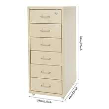 Eatssode Armadietti per schedari - Beige - Visualizzare 13