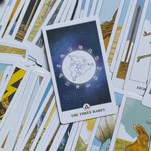 Permainan Kartu Tarot Kelinci Lucu Bulan Bahasa Inggris Lunalapin Tarot Kelinci Kartu Tarot Bergambar Hewan Permainan Pesta Perlengkapan Pesta Hadiah Halloween - Tarot Kelinci Lunalapin - View 3