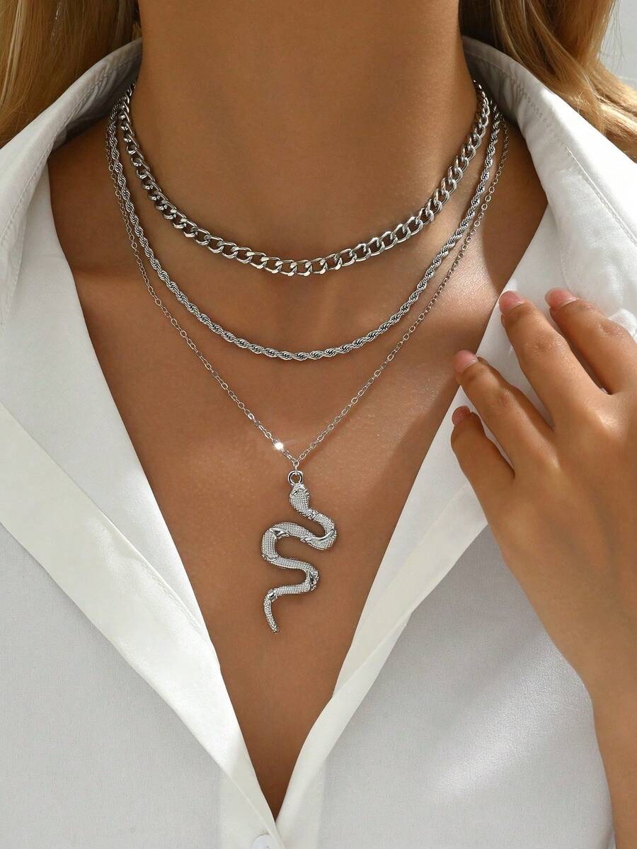 Couple Accessory Sets - Gümüş - Görünüm 1