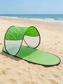 UPF 50+ Sun Protection Beach Tent, With Sandbags, Support Poles, Tent Pegs And Wind Ropes, Suitable For Outdoor, Camping, Backyard And Picnic Use - Tent - View 21