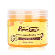 5pcs Crema exfoliante y de masaje a base de hierbas para el cuidado de los pies, que contiene extractos naturales como la miel; este exfoliante es ideal para el cuidado de los pies. Su textura con partículas finas limpia y exfolia eficazmente, previniendo los problemas cutáneos en los pies. - 1 unidad - Ver 6