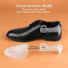 1 Pair Multi-Function Adjustable Shoe Stretcher, Unisex Leather Shoe Expander, Anti-Chafing Shoe Shaper, Home Use Shoe Stretching Tool - Multicolor - View 2