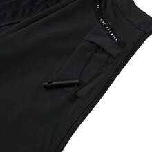 Nike Women's Solid Color Hooded Loose Zip-Up Long Sleeve Jacket - Black - View 6