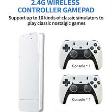 Yiyi Mini Retro Game Stick Game Console, 4K HD Output & Wireless Controller Plug & Play Video Game Console, Built-In 20,000+/30,000+ Games, Unisex Arcade Game Console, Best Birthday/Holiday Gift (64G/128G) - 1pc - View 5