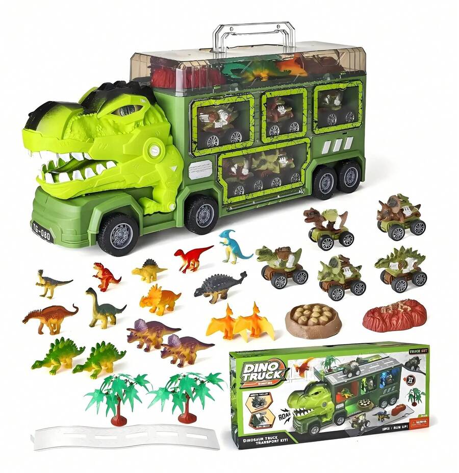 Kids Vehicle Playsets - Green - View 1