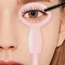 5pcs 4-In-1 Eye Makeup Tool Set - Eyeliner Guide, Single Lash Applicator, Mascara Guard Brush, Lash Comb, Create Perfect Eye Makeup - Multicolor - View 1