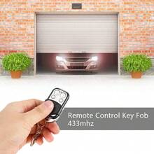 4-Pack 433.92 MHz Universal Clonable Wireless Remote Controls, Compatible With Car, Garage Door, And Access Gates - View 3