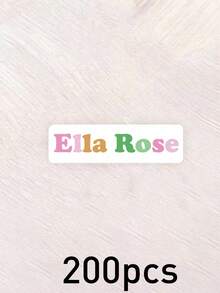 LICVIC Custom Stickers, Personalized Name Labels Stickers, Back To School Supplies For Kids, Customized Name Tag Stickers, Customizable Stickers, Boy, Girl - Multicolor - View 16
