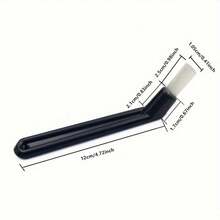 1pc Coffee Machine Cleaning Brush With Nylon Bristles And Ergonomic Plastic Handle - Suitable For Home And Commercial Espresso Grinders, Used To Remove Coffee Residue - Black - View 2
